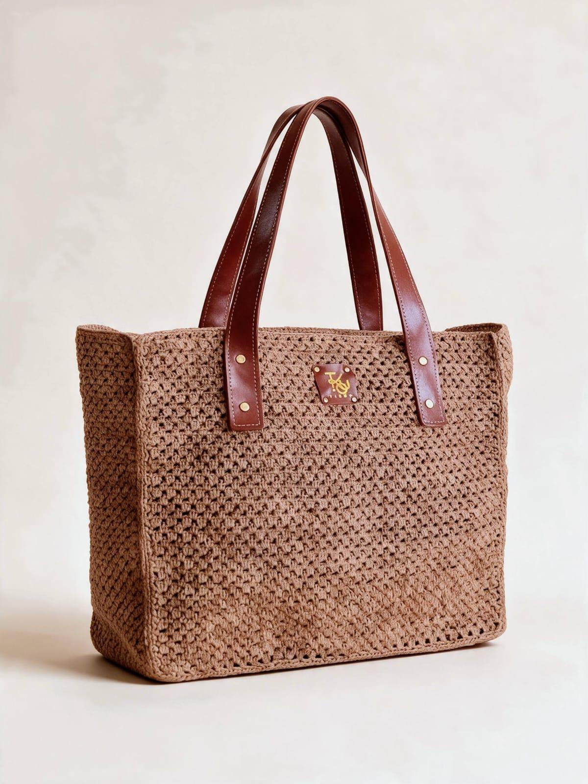 LOVA Raffia Tote